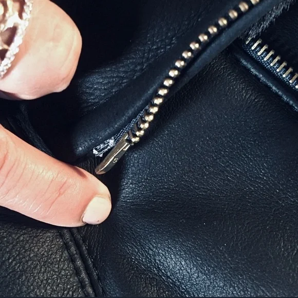 Versace leather jacket, VERSACE COLLECTION. - Picture 9 of 13